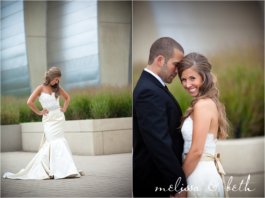 Kauffman Performing Arts Center Wedding Photographers