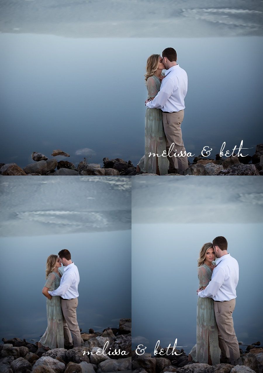 Sunset Lake Engagement