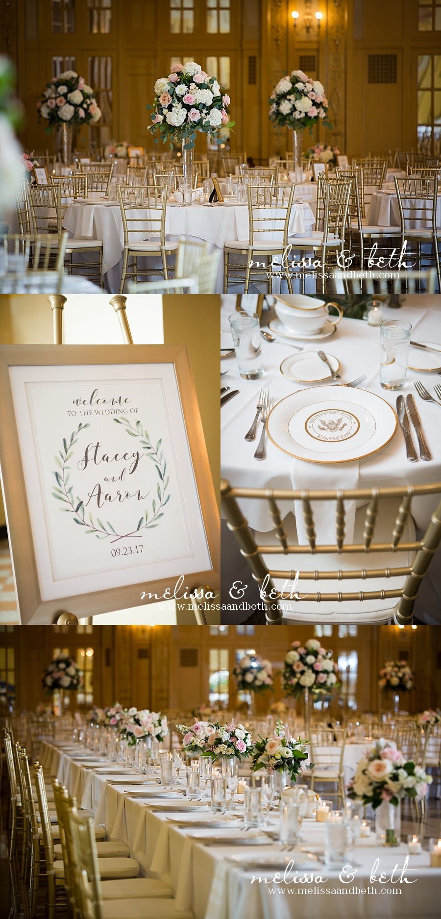 Hilton President Hotel Wedding Kansas City Luxury Wedding Photography